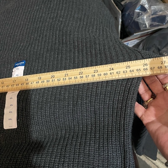 XXL Dark GREEN Sweater Cozy Knit NWT - Picture 3 of 11